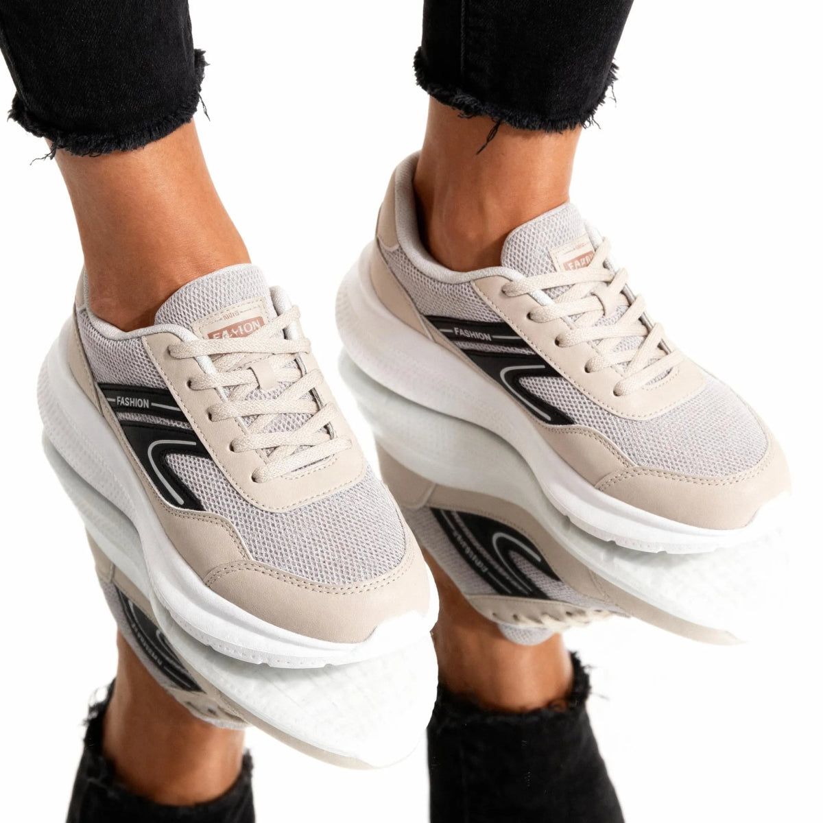 Easy Fit - Omega Walk - M267-Beige-35