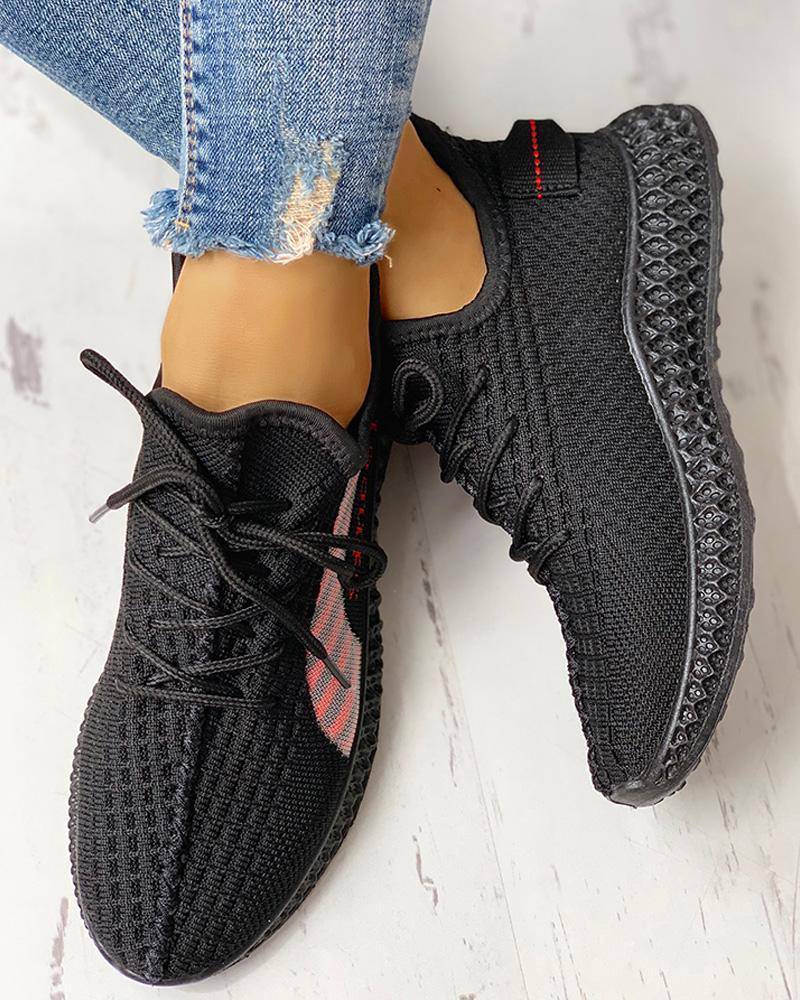 Lace-Up Breathable Casual Sneakers for Women - Omega Walk