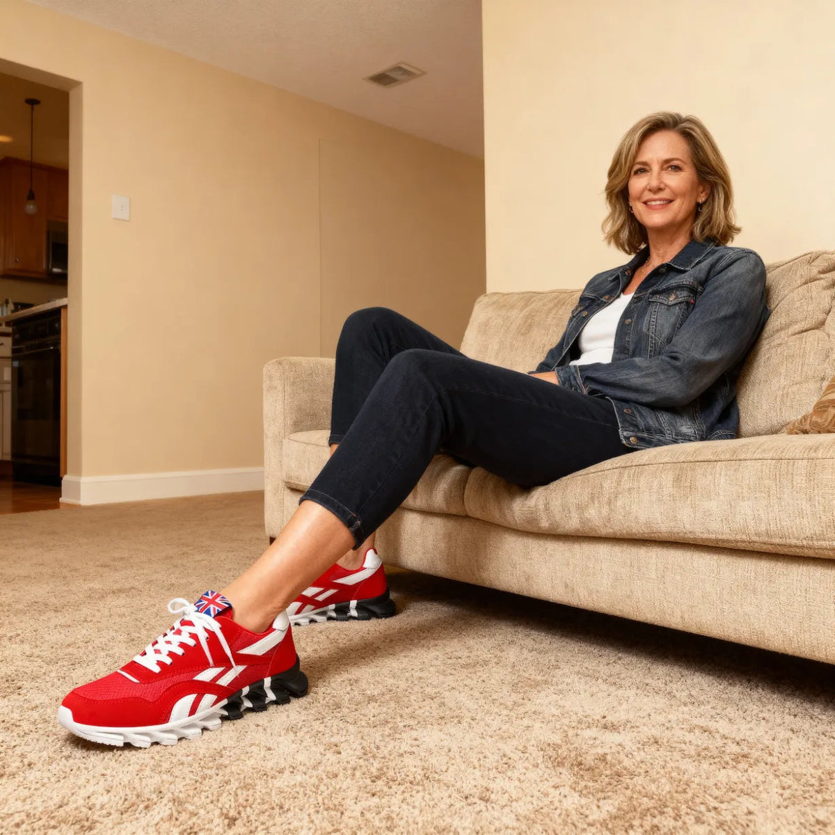 Ortho Step 2.0 - Omega Walk - M257 - Red - 36