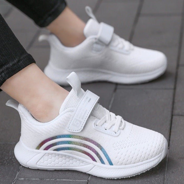 Bella - Walking Shoes for Girls - Omega Walk - Kid Shoes 34 White28