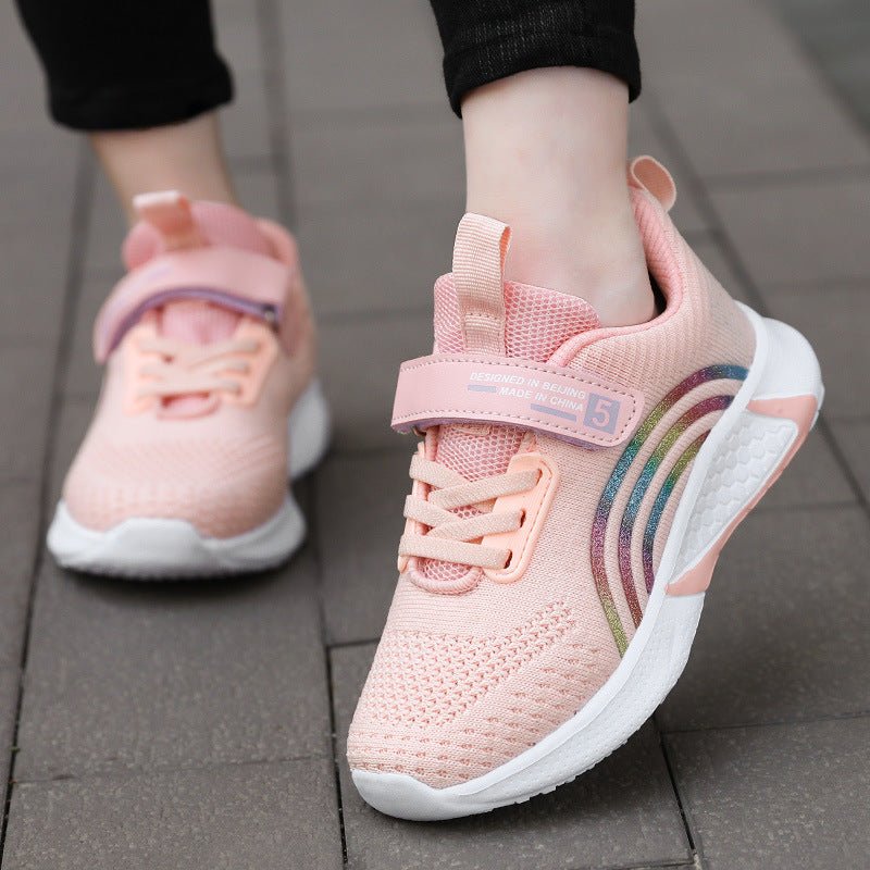 Bella - Walking Shoes for Girls - Omega Walk - Kid Shoes 34 Pink28