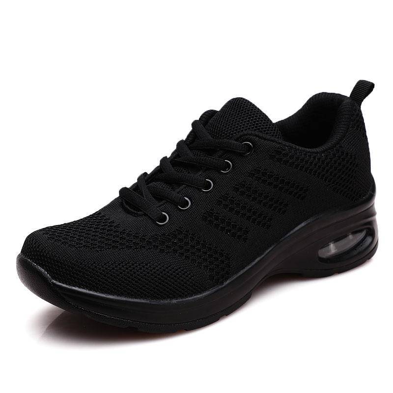Casual walking sneakers for women - Omega Walk - M167 - BLACK - 35
