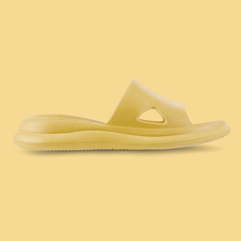 Extremely Comfy & Non-Slip Pillow Slippers for Women - Omega Walk - TX01 - Yellow36-37