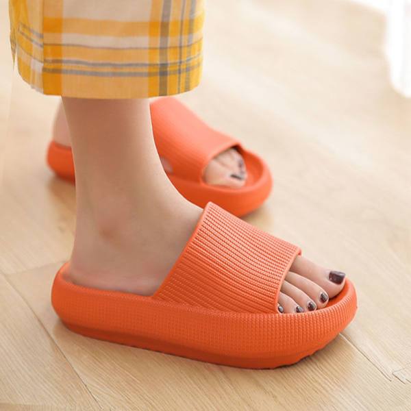 Extremely Comfy/Thick Slippers (New EVA Technology 2021) - 50% OFF - Omega Walk - TX03 - Orange36-37