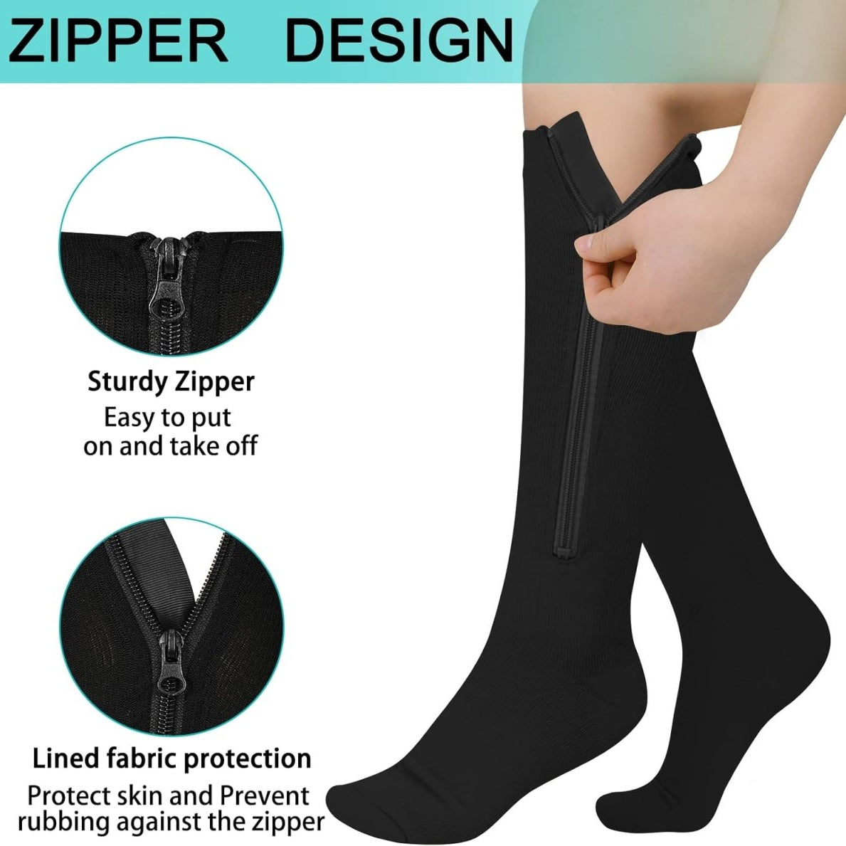 Flex Zip - Omega Walk - Zip S BLk