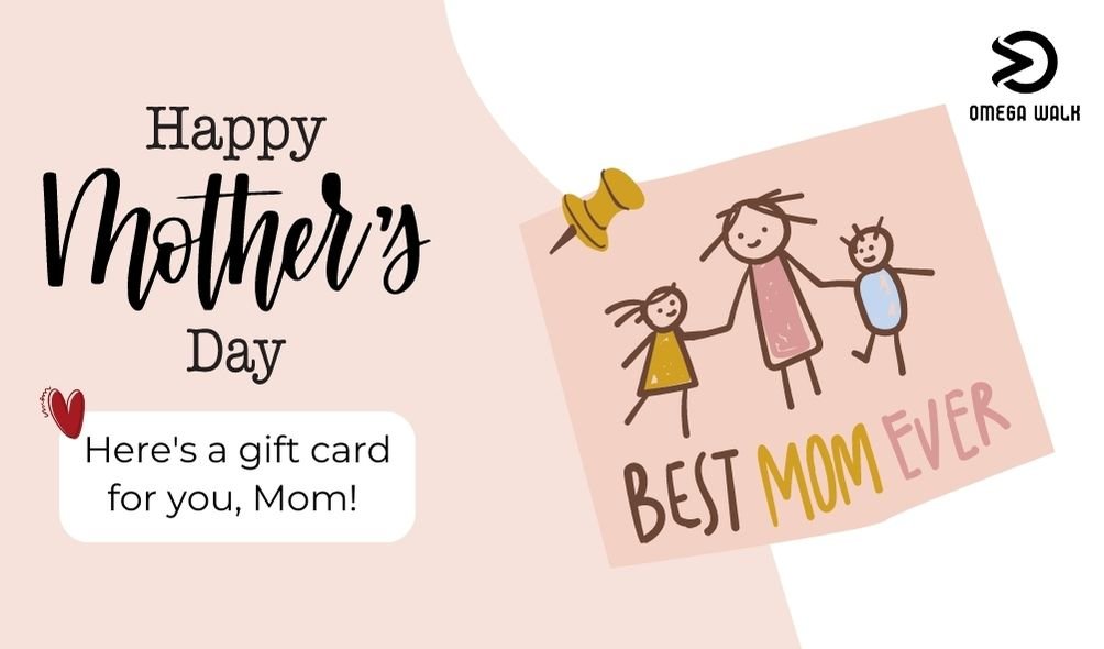 Mother's day Gift Card - Omega Walk -