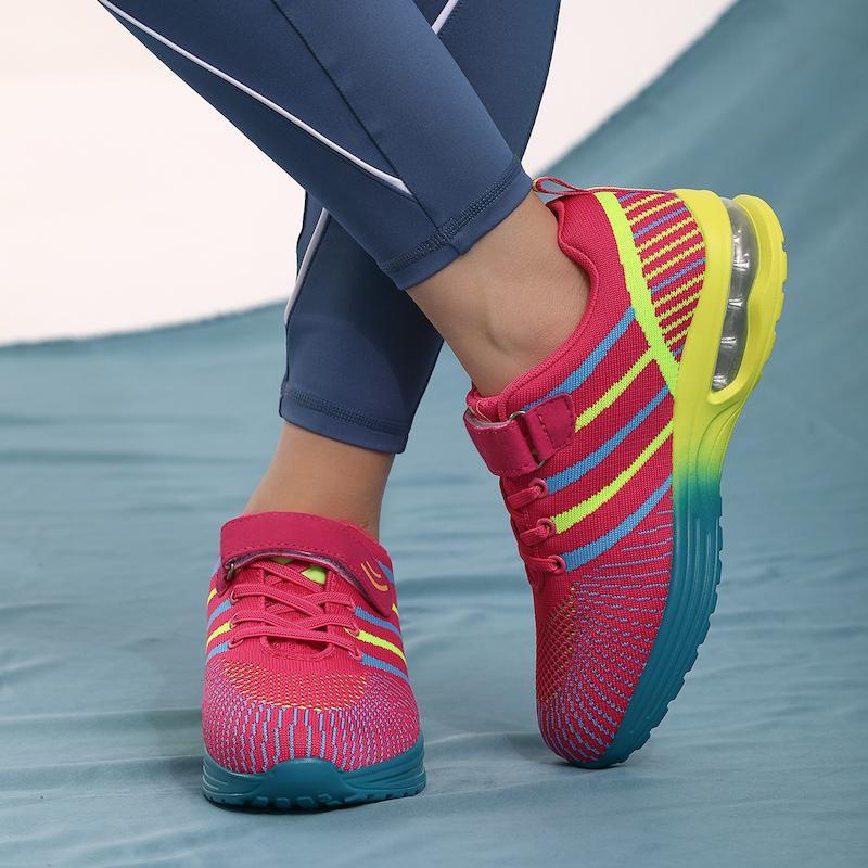 Stylish Lightweight Sneakers for women - Omega Walk - M162 - PURPLE - 35