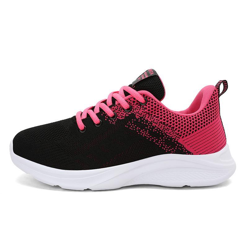 Women's stylish all day sneakers - Omega Walk - M191-Pink-35