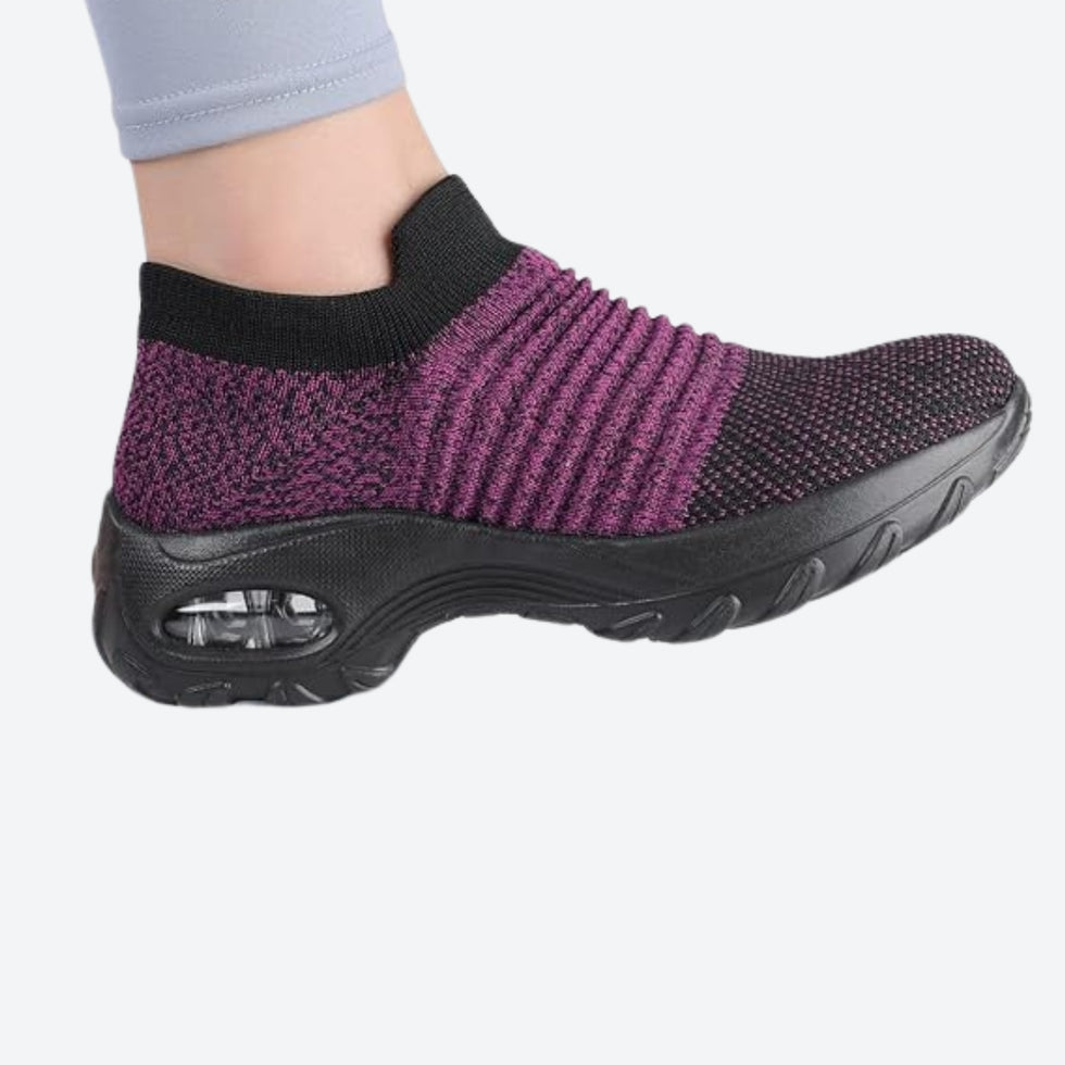 slow man air cushion sock sneakers for women
