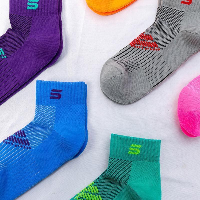 5 Pair Pro Ankle Compression Socks - Omega Walk - socks 6 (pair of 5)