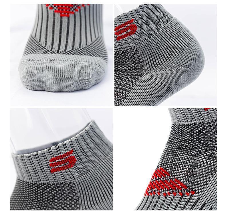 5 Pair Pro Ankle Compression Socks - Omega Walk