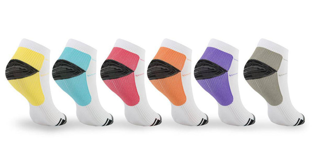 6 Pair Pro Ankle Compression Socks - Omega Walk