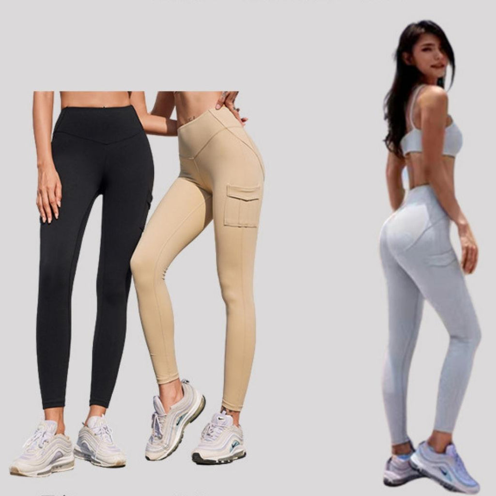 Yoga Pants For Women With Pockets Seamless Butt Lifting Workout