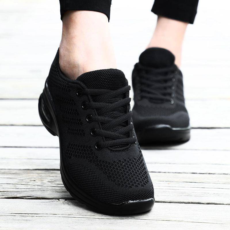 Casual walking sneakers for women - Omega Walk - M167 - BLACK - 35