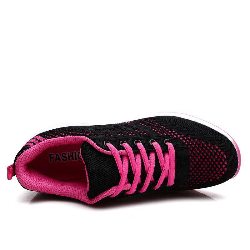 Casual walking sneakers for women - Omega Walk - M167 - PINK - 35