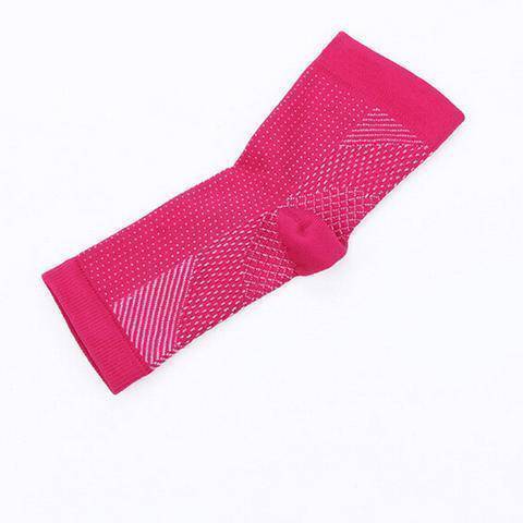 Compression Foot Sleeves - Open Toe Socks for Plantar Fasciitis and Arch Pain - Omega Walk