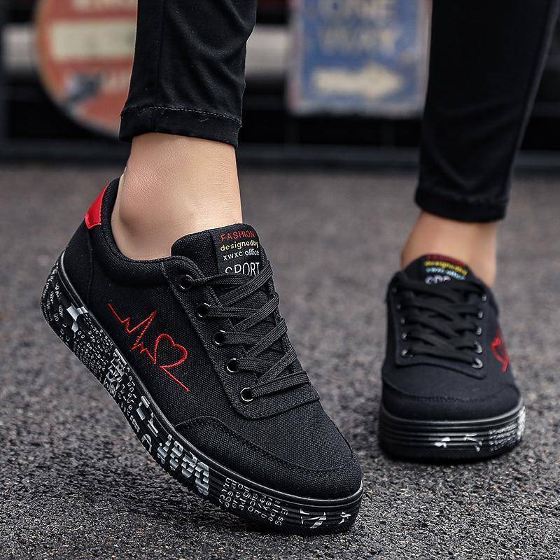 Flat Canvas Shoes for Women - Omega Walk