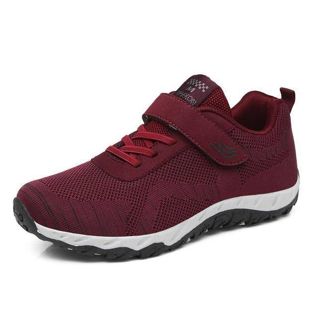 Light hook & loop sneakers for women - Omega Walk