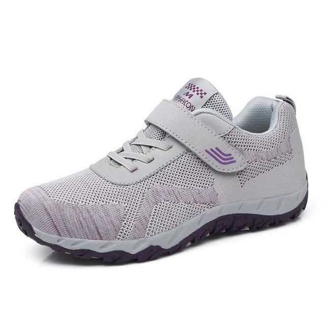 Light hook & loop sneakers for women - Omega Walk