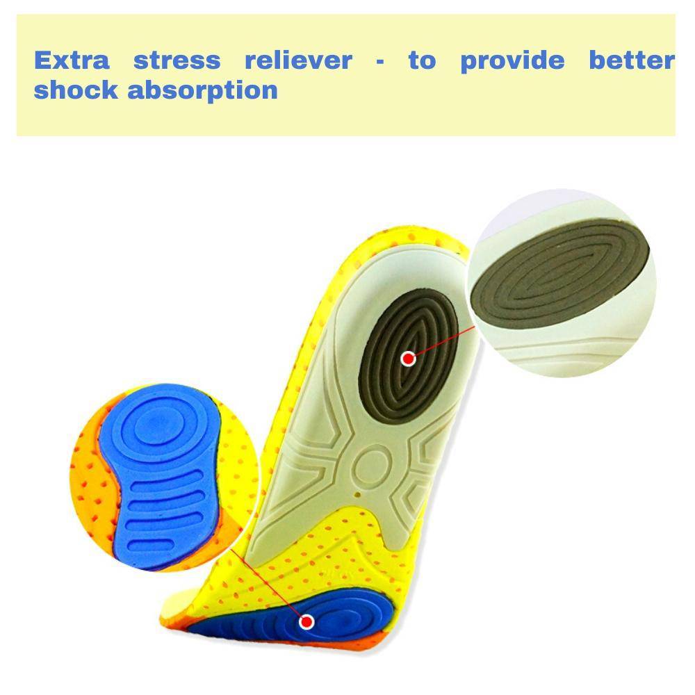 Multifunctional Anti-slip Shock Absorption Eva Sport Insole - Omega Walk