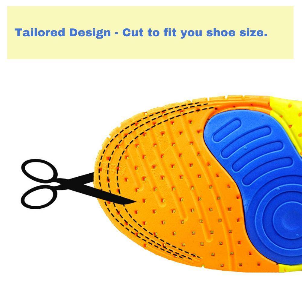 Multifunctional Anti-slip Shock Absorption Eva Sport Insole - Omega Walk