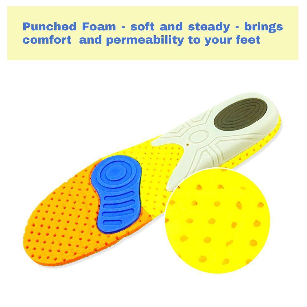 Multifunctional Anti-slip Shock Absorption Eva Sport Insole - Omega Walk