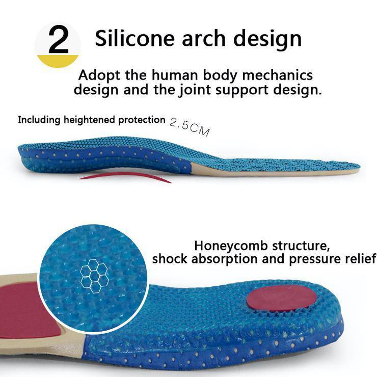 Pain Relief Arch Support Insoles - Omega Walk