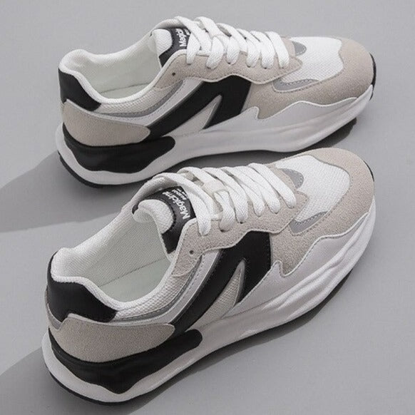 Retro Lace-up Sneakers for Women - Omega Walk
