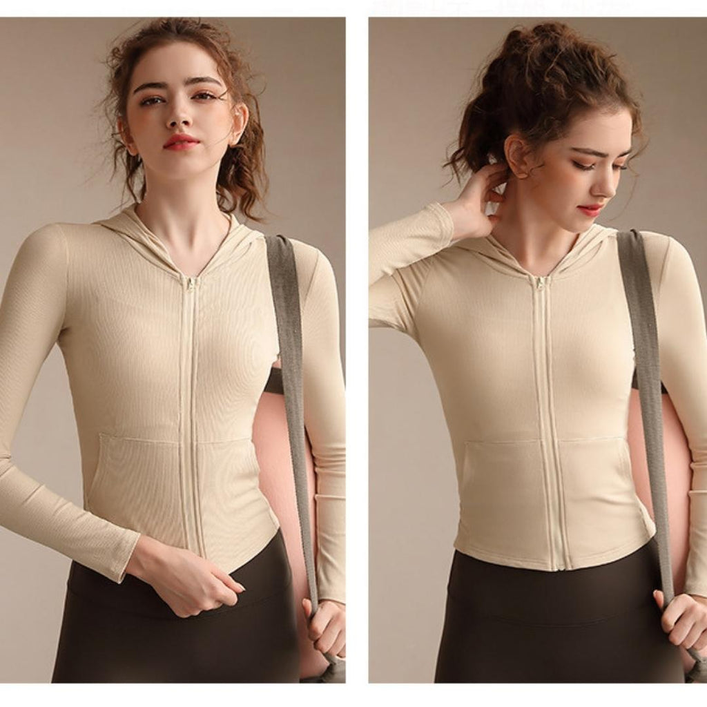 Slim Fit Track Jacket For Women - Omega Walk